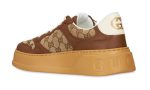 GUCCI GG Canvas leather-trimmed sneakers - DUBAI ALL STAR