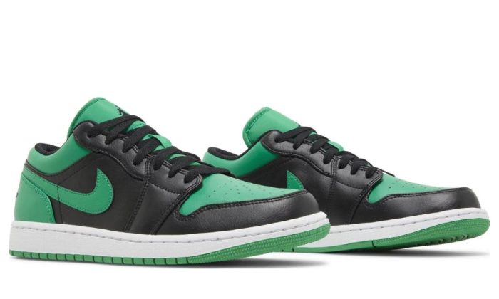 Air Jordan 1 Low 'Black Lucky Green' - DUBAI ALL STAR