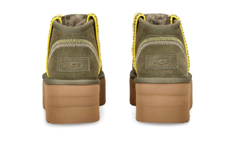 UGG Classic Ultra Mini Braid Boots 'Green' - DUBAI ALL STAR