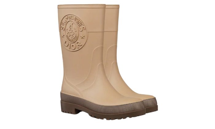 Dior Union Rain Boot 'Brown' - DUBAI ALL STAR