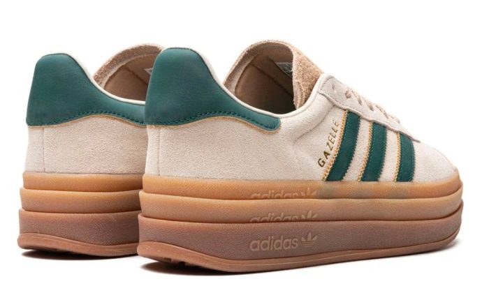 Adidas Gazelle Bold 'Cream Collegiate Green' - DUBAI ALL STAR