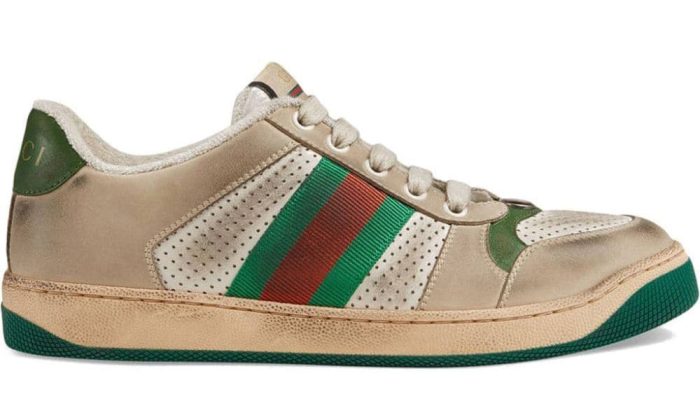 Gucci Screener leather sneaker - DUBAI ALL STAR