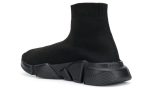 Balenciaga Speed 2.0 LT Black Knit Upper with Rubber Sole - DUBAI ALL STAR