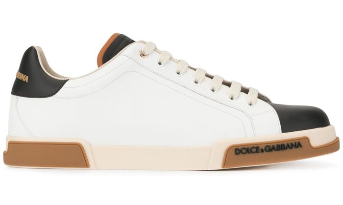 Dolce & Gabbana Portofino panelled sneakers - DUBAI ALL STAR