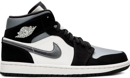 Air Jordan 1 Mid SE "Satin Grey" - DUBAI ALL STAR