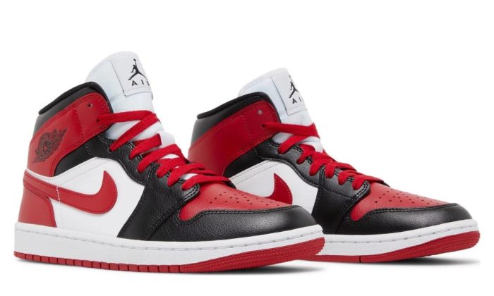 Air Jordan 1 Mid 'Alternate Bred Toe' - DUBAI ALL STAR