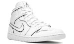 Air Jordan 1 Mid "Iridescent Outline" Sneakers - DUBAI ALL STAR