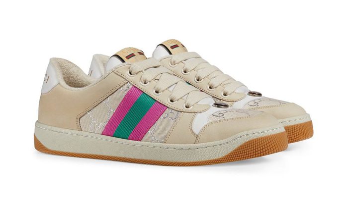 Gucci Screener leather "OFF-White" - DUBAI ALL STAR