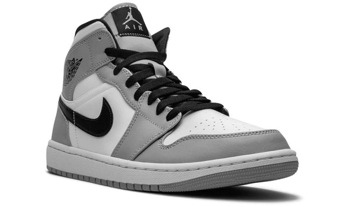 Air Jordan 1 Mid "Light Smoke Grey" - DUBAI ALL STAR