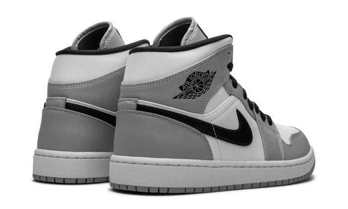 Air Jordan 1 Mid "Light Smoke Grey" - DUBAI ALL STAR