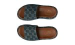 Gucci Angelina 55mm platform sandals "Blue/Brown" - DUBAI ALL STAR