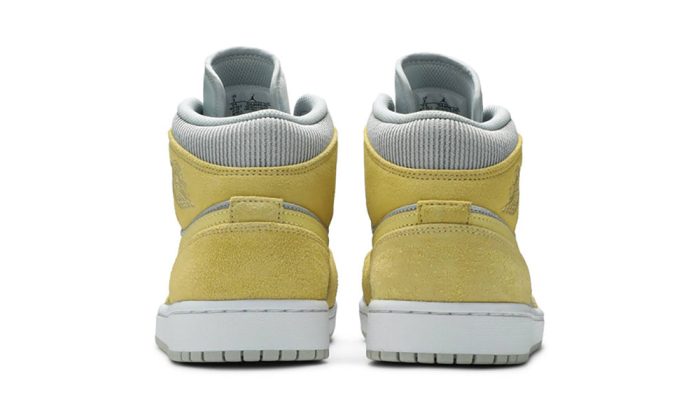 Air Jordan 1 Mid SE "Tan Grey Lemon Wash Yellow" - DUBAI ALL STAR