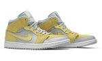 Air Jordan 1 Mid SE "Tan Grey Lemon Wash Yellow" - DUBAI ALL STAR