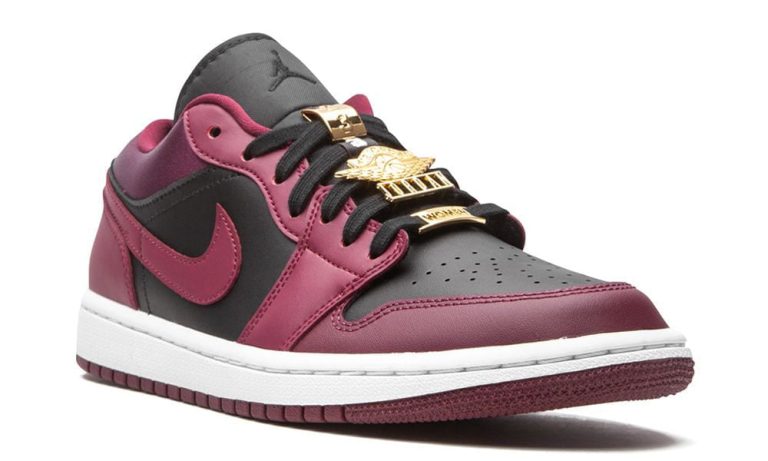 Nike Air Jordan 1 Mid SE Black Dark "Beetroot" - DUBAI ALL STAR