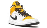 Air Jordan 1 Mid "Perforated - White University Gold" - DUBAI ALL STAR