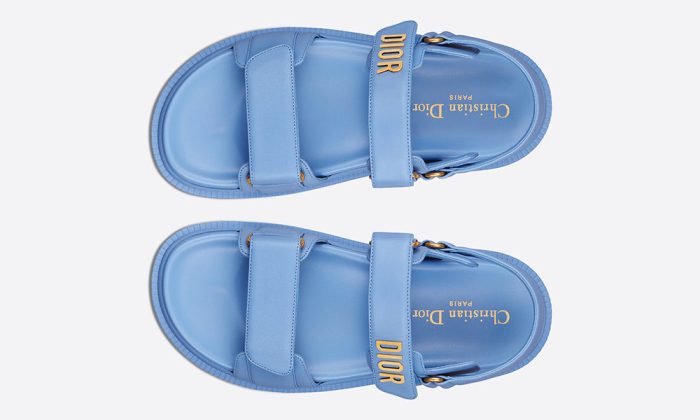 DIOR Sandal "Cornflower Blue Lambskin" - DUBAI ALL STAR