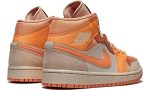 Air Jordan 1 Mid sneakers "Orange - leather/rubber" - DUBAI ALL STAR