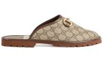 Gucci GG Supreme Horsebit-Detail Slippers - DUBAI ALL STAR