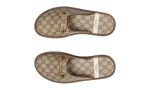 Gucci GG Supreme Horsebit-Detail Slippers - DUBAI ALL STAR