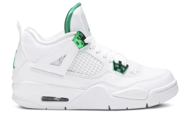 Nike Air Jordan 4 Retro 'Green Metallic' - DUBAI ALL STAR