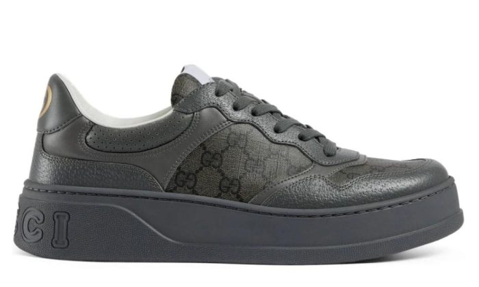 Gucci Lace Up Sneaker 'GG Monogram - Grey' - DUBAI ALL STAR