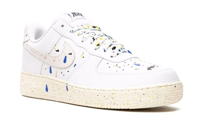 Air Force 1 LV8 3 GS 'Paint Splatter - White' - DUBAI ALL STAR