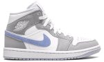 Air Jordan 1 Mid Basketball "Wolf Grey" - DUBAI ALL STAR