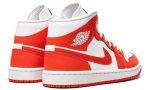 Air Jordan 1 Mid "White Habanero Red" - DUBAI ALL STAR