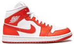 Air Jordan 1 Mid "White Habanero Red" - DUBAI ALL STAR