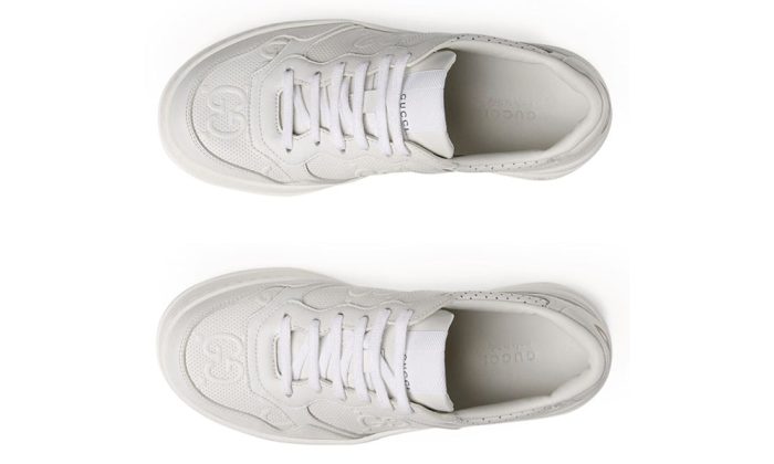 GUCCI Leather Monogram Sneakers - DUBAI ALL STAR