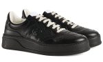 GUCCI Leather GG Embossed Sneakers "Black" - DUBAI ALL STAR