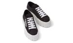 Prada  Gabardine Wheel Platform 'Black White' - DUBAI ALL STAR