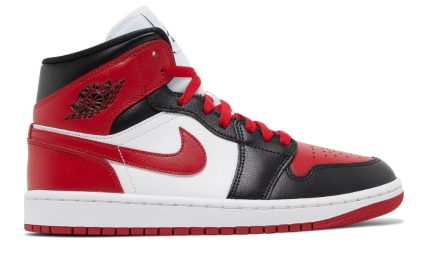 Air Jordan 1 Mid 'Alternate Bred Toe' - DUBAI ALL STAR