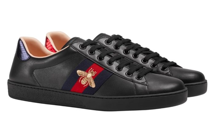 Gucci Ace Embroidered 'Black Bee' - DUBAI ALL STAR