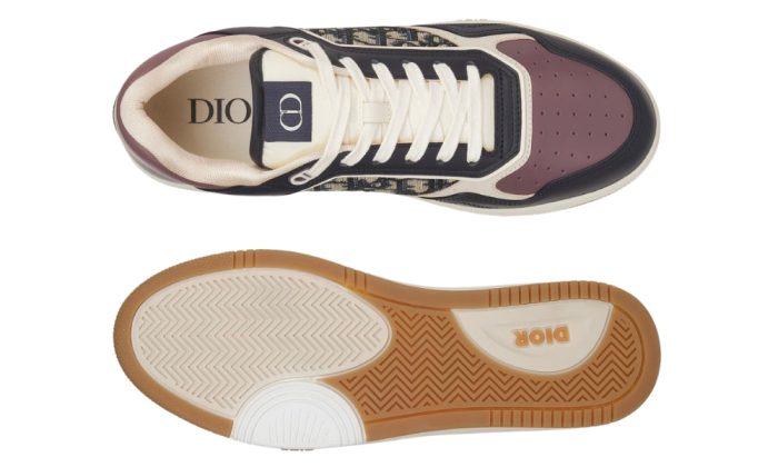 Dior B27 Low 'Dior Oblique - Deep Blue Plum' - DUBAI ALL STAR