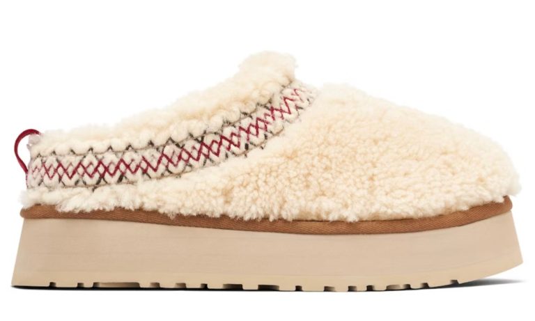 UGG Tazz Slipper Heritage Braid Natural - DUBAI ALL STAR