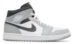 Air Jordan 1 Mid 'Light Smoke Grey' - DUBAI ALL STAR