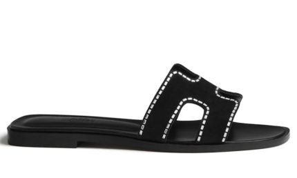 HERMES Oran Sandal "Black" - DUBAI ALL STAR