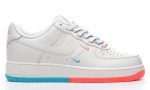 Nike Air Force 1 "07 Low White Blue Orange" - DUBAI ALL STAR