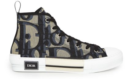 Dior B23 High 'Maxi Dior Oblique - Beige Black' - DUBAI ALL STAR