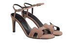 HERMES Heden 80 sandal "Pearl Pink" - DUBAI ALL STAR