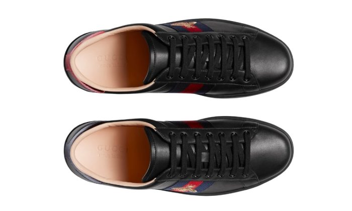 Gucci Ace Embroidered 'Black Bee' - DUBAI ALL STAR