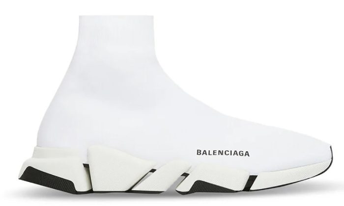 BALENCIAGA SPEED 2.0 LT WHITE & BLACK - DUBAI ALL STAR