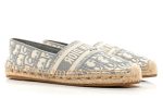 CHRISTIAN DIOR Oblique Embroidered Granville 15mm Espadrilles 37 Grey Stone - DUBAI ALL STAR