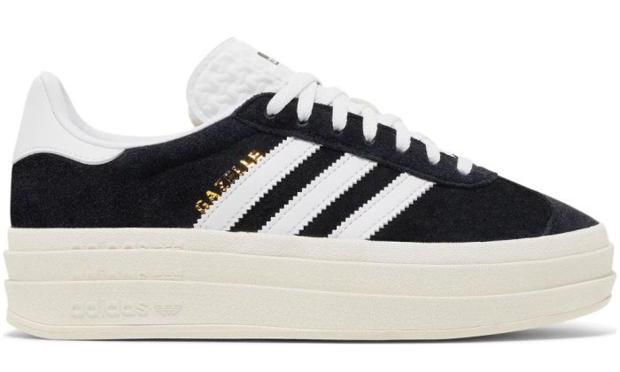 Adidas Gazelle Bold 'Black White' - DUBAI ALL STAR