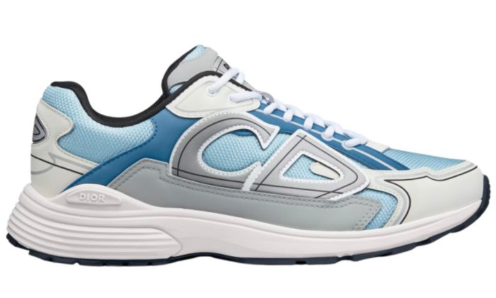 Dior B30 Light Blue Mesh and Blue, Gray and White Technical Fabric - DUBAI ALL STAR