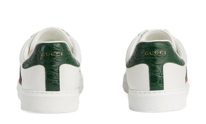 Gucci Ace Leather 'White' - DUBAI ALL STAR