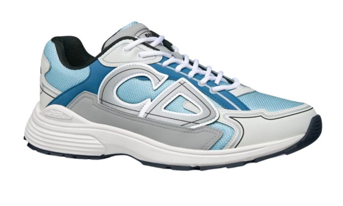 Dior B30 Light Blue Mesh and Blue, Gray and White Technical Fabric - DUBAI ALL STAR