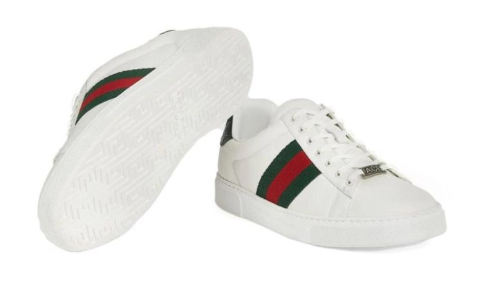 Gucci Ace Leather 'White' - DUBAI ALL STAR