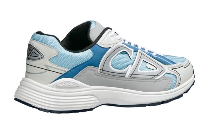 Dior B30 Light Blue Mesh and Blue, Gray and White Technical Fabric - DUBAI ALL STAR